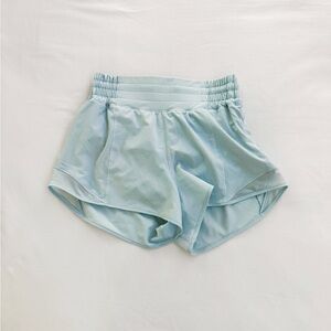 Hotty Hot high-Rise Lined Short 2.5" Blue